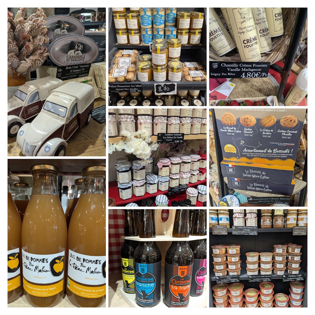 Produits locaux et du terroir normand à Barneville-Carteret
